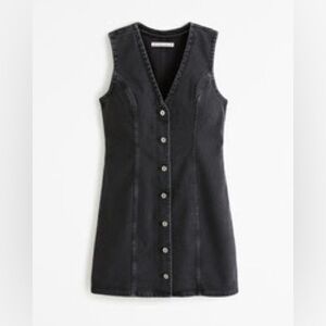 Abercrombie & Fitch Black Mini Dress